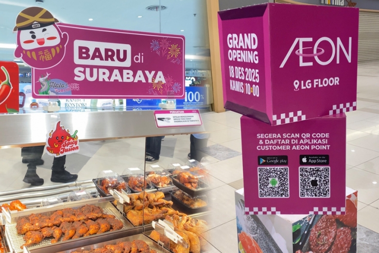 PT Japan Pack Indonesia Dukung Standar Ritel Jepang dalam Pembukaan AEON Supermarket Pakuwon Mall Surabaya
